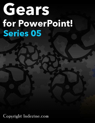 Even More Gears For Powerpoint Series 05