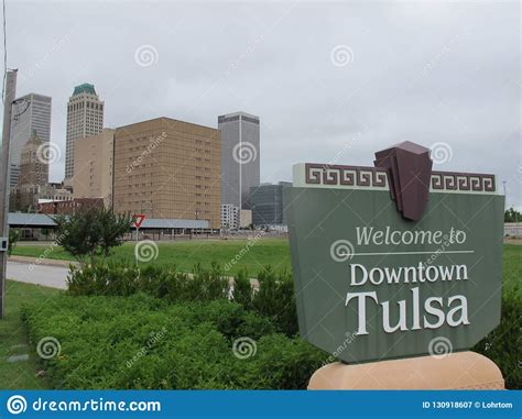 Sights Around Tulsa Oklahoma Editorial Photography Image Of Sign