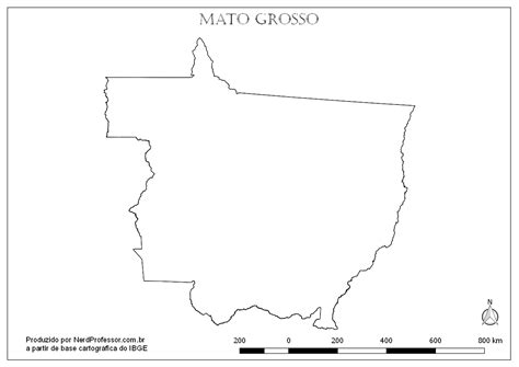 Mapas Do Mato Grosso Nerdprofessor