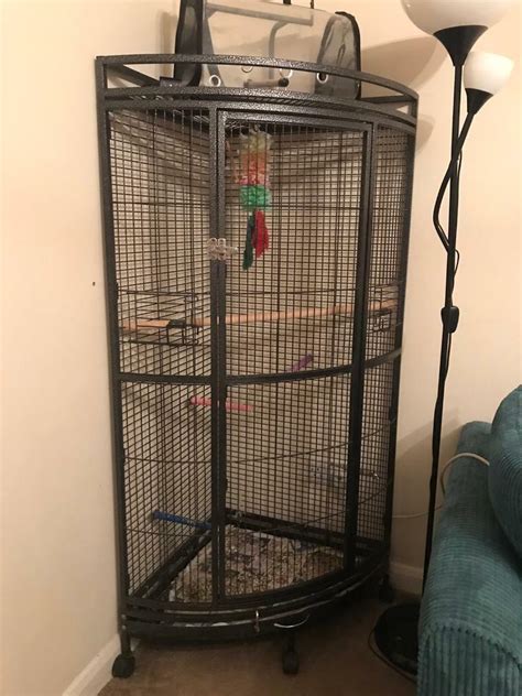 Large Steel Corner Parrot Cage In Blacon Cheshire Gumtree