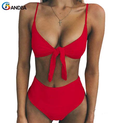 Buy Bandea 2019 Sexy High Waist Bikini Women Swimsuit