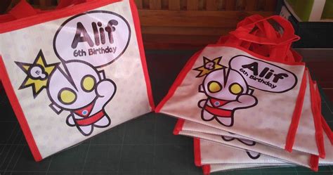 Ataro designs undangan stiker ulang tahun tema tayo stiker label. ATARO DESIGNS: Tas dan Pernik Ulang Tahun Tema Ultraman