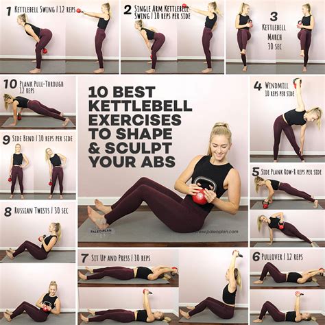 10 Best Kettlebell Exercises To Shape And Sculpt Your Abs Best