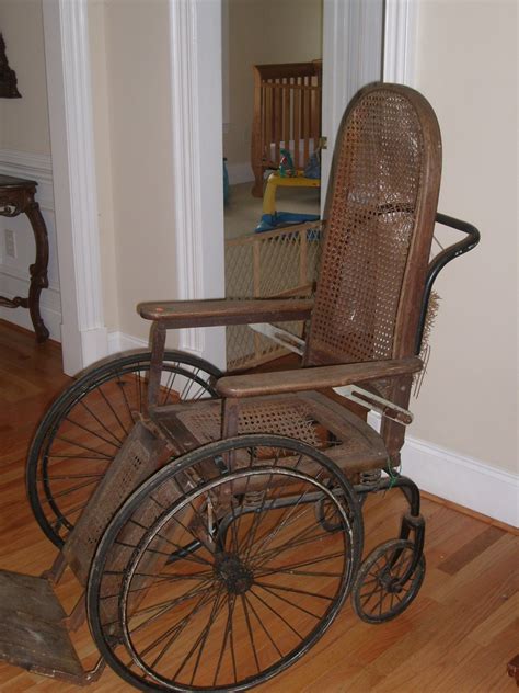 Antiqu Wheelchair How To Antique Wood Vintage Medical Wheelchair