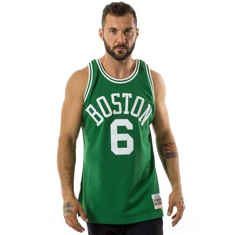 Shirts name & number mesh ss hoodie boston celtics 1986 larry bird. Mitchell and Ness swingman jersey Boston Celtics Bill ...