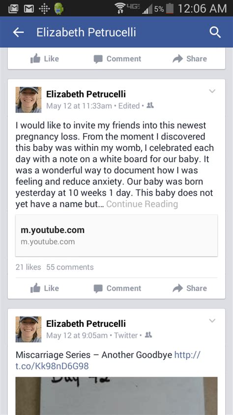 The new announcements feature lets you easily add. Announcing a Miscarriage on Facebook - Elizabeth Petrucelli