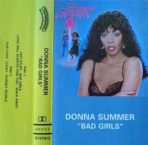 Donna Summer Bad Girls 1989 Cassette Discogs