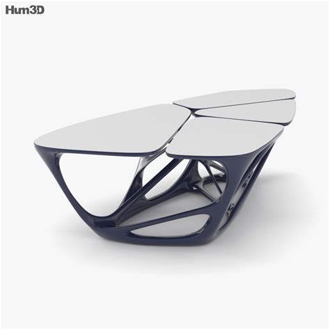 Zaha Hadid Mesa Table 3d Model Furniture On Hum3d