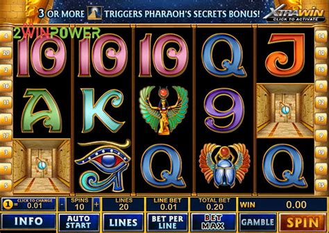 pharaoh s secrets by playtech order the slot 2winpower
