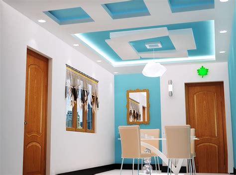 Modern dining hall interior design living and decoration monastery. latest POP false ceiling design for hall 2017 | Pop false ...