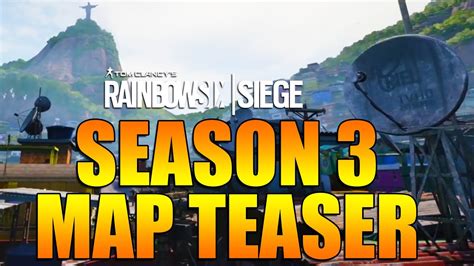 Rainbow Six Siege In Depth Season 3 Map Teaser Youtube