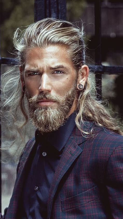 The number of distinct men's hairstyles with beards is limitless and the best facial hair styles are finally up to you and your look. Pin by Kerry Anstead on M E N | Long hair styles men ...