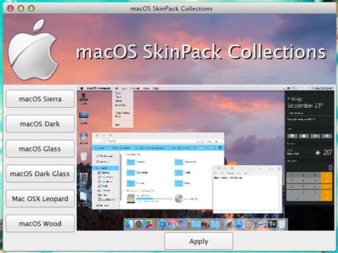 Macos Skinpack Collections Skin Pack Theme For Windows 10