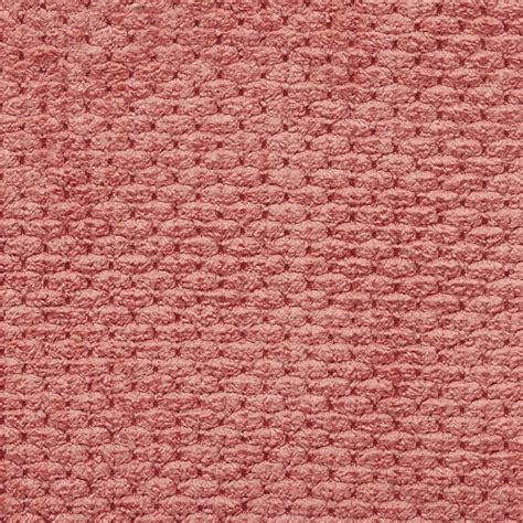 Persimmon Soft Textured Woven Upholstery Chenille Velvet Fabric By The Yard