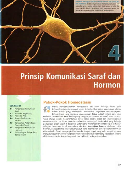 Bab 04 Prinsip Komunikasi Saraf dan Hormon - haryahutamas - Halaman 1