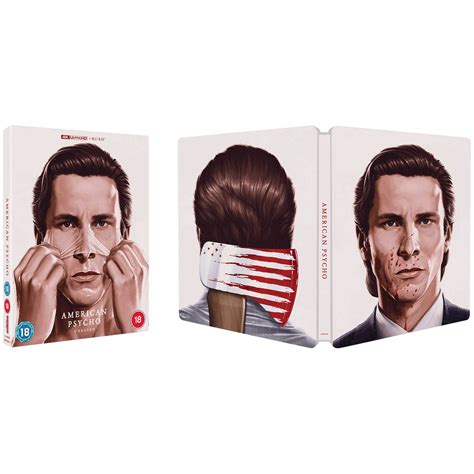 american psycho zavvi exclusive 4k ultra hd steelbook includes blu ray r steelbooks