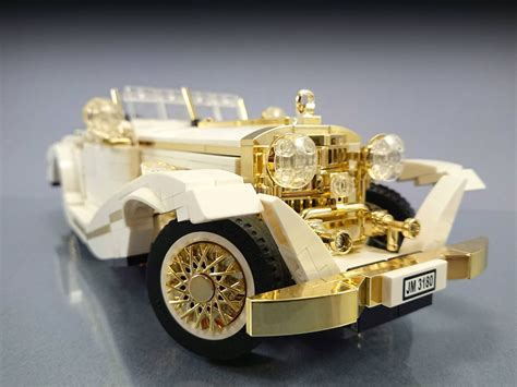 Lego 1936 Mercedes Benz 500k Special Roadster W29 The 500k Special