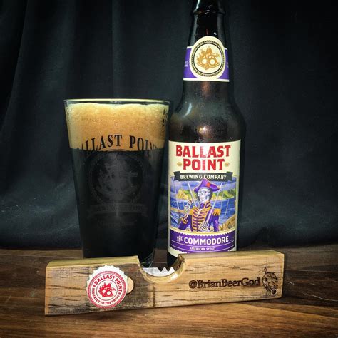 Review The Commodore American Stout By Ballast Point Brewing Co