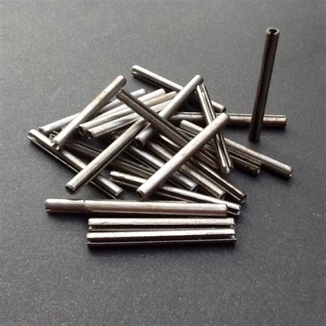 Stainless Steel Spring Pins Imperial 316 Diameter 2 Long