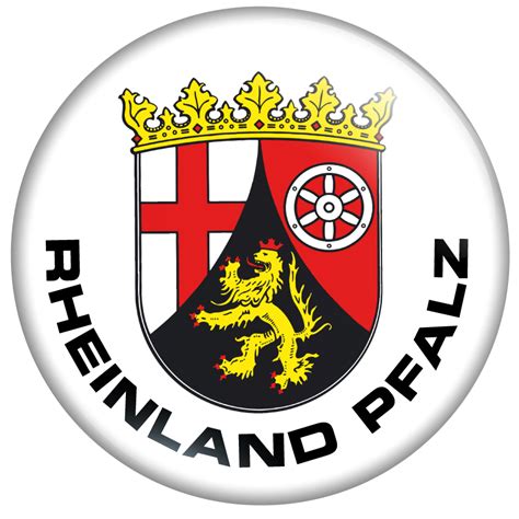 Buttonfee Rheinland Pfalz Wappen
