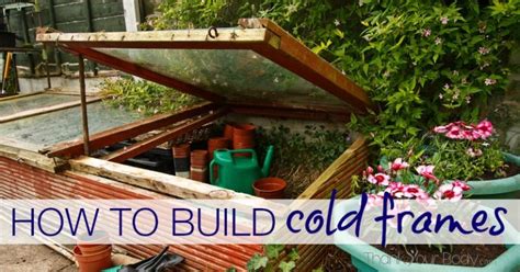 How To Build Cold Frames