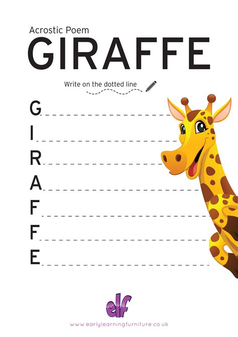 Acrostic Poem Templates For Children Animals Free Teaching Resource