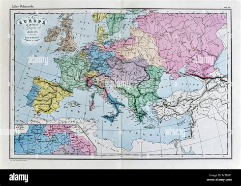 Map Of Europe In 18th Century Kulturaupice