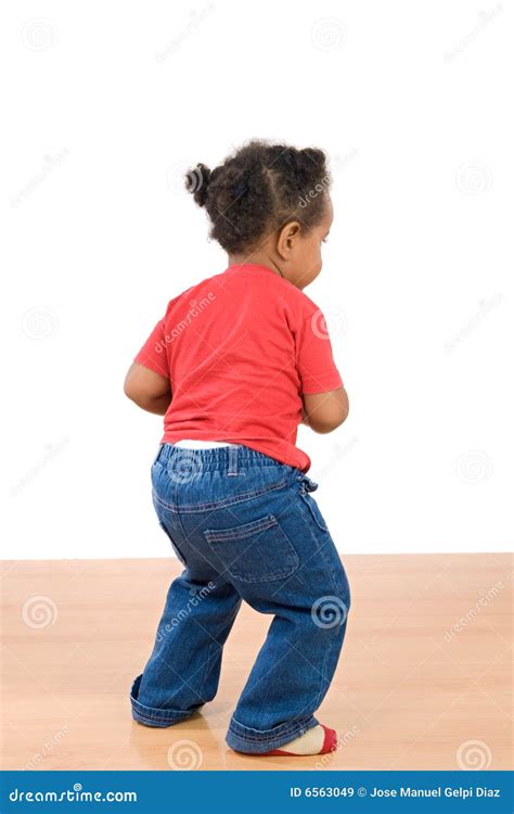 Adorable African Baby Dancing Stock Image Image 6563049
