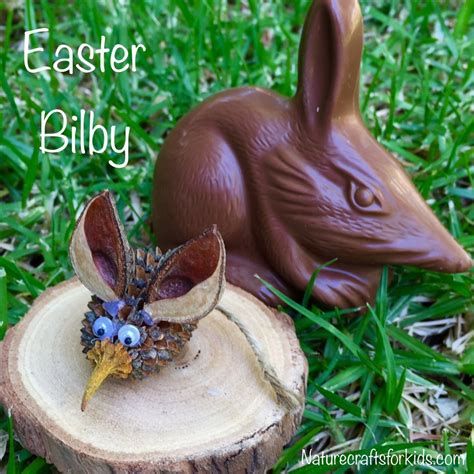 Nature Craft Easter Bilby Nature Crafts For Kids
