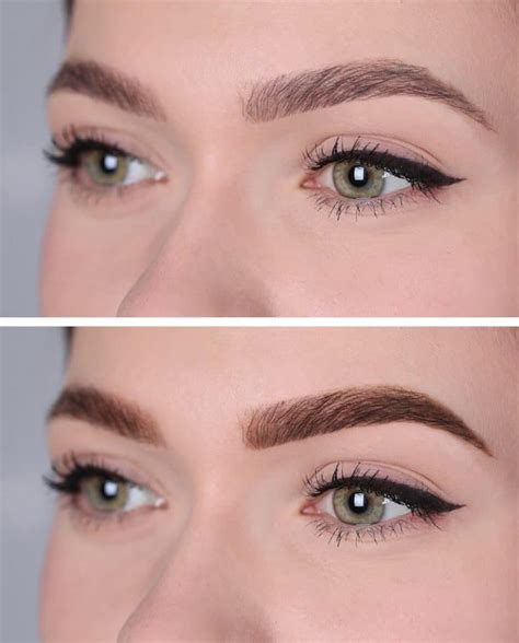 A Beginners Guide To Eyebrow Tinting Before And After Tips