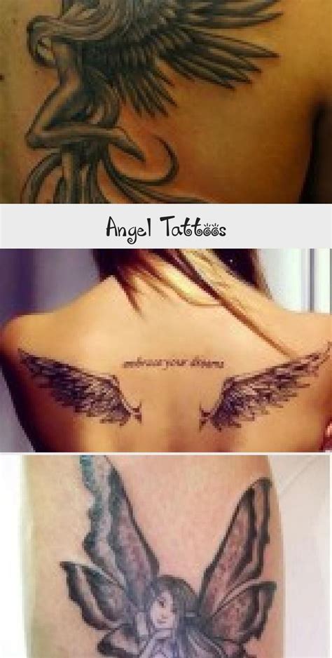 Angel Tattoos Tattoos And Body Art Neck Tattoo Neck
