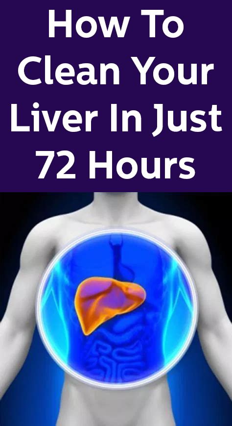 How To Clean Your Liver In Just 72 Hours Clean Your Liver Natural