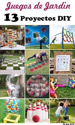 Te proponemos algunos juegos en familia y con otros niños al aire libre: No Solo DIY: 13 Juegos DIY al aire libre … | Juegos para niños al aire libre, Juegos de kermes ...