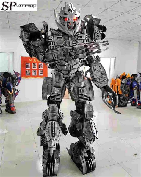 Amusement Park Shopping Mall Attractive Transformers Robot Armor Robot