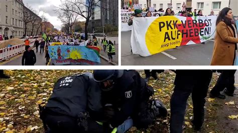 Massive Demonstration In Berlin Challenges Germany S Ban On Pkk