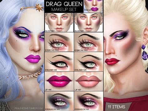 The Sims 4 Resource Cross Makeup Densax