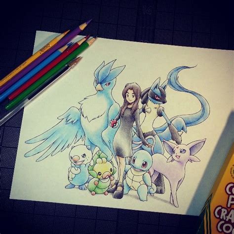 Artist Itsbirdy Pokémon Pokemon Teams Pokemon Drawings Pokemon Art