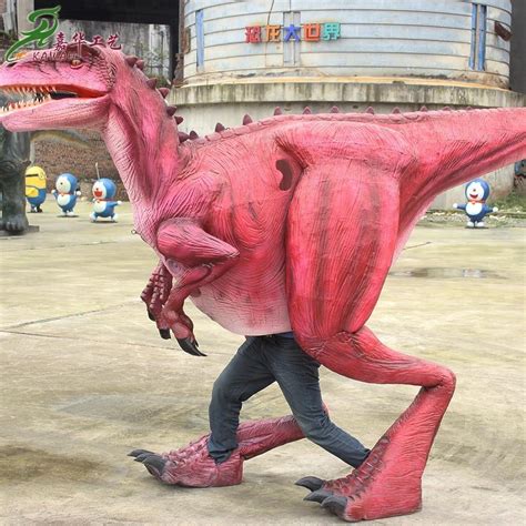 Kawah Buy Walking Dinosaur Costume Life Size Animatronic Velociraptor Costume Made In Factory