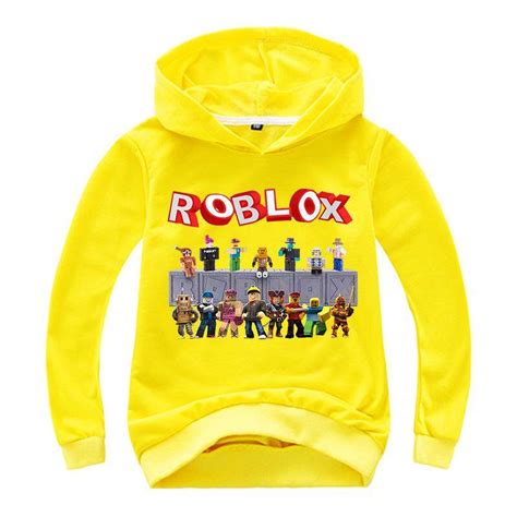 Roblox Fashion Sport Hoodie Green Hooded Sweatshirt For Kids
