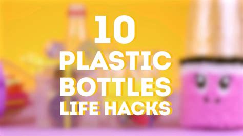 10 Life Hack Plastic Bottles Youtube