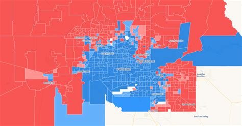 Us Senate Race In Arizonas Maricopa County Precinct By Precinct