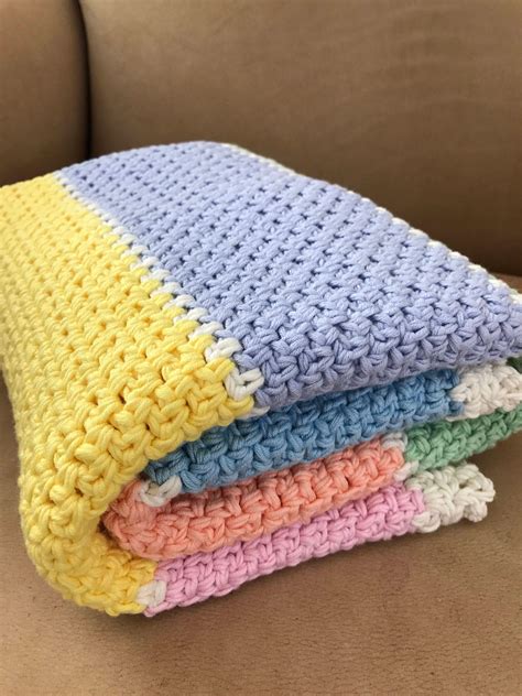 Crochet Baby Blanket Pattern Chunky Crochet Baby Blanket