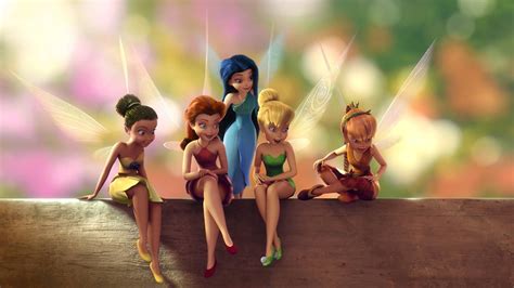Tinkerbell And Friends Wallpaper