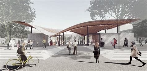 Public Space Design Concept Civic Center Sf