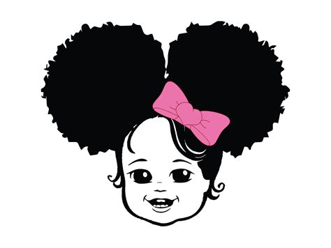 Afro Puff Svg Free Free Printable Afro Puff Unicorn B