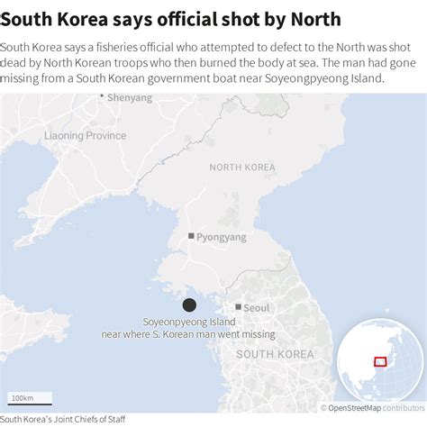 north korean troops killed missing south korean official burned body seoul says asia news