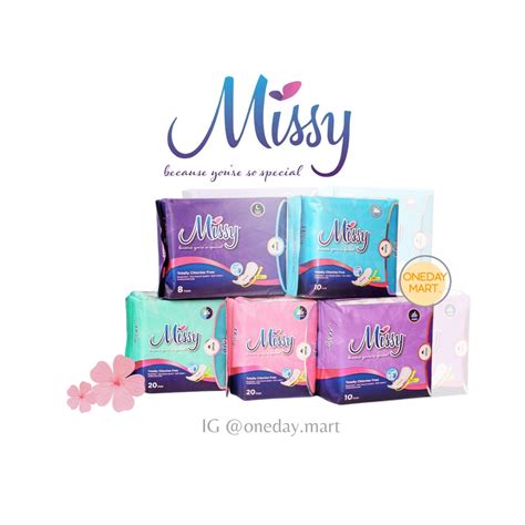 Jual Missy Pembalut Pantyliner Missy Sanitary Pads Pantyliner Shopee Indonesia