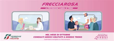 Progetto Frecciarosa Ottieni Consulenze E Visite Mediche Gratis A Bordo Dei Treni Di Trenitalia