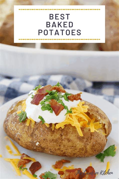 The Best Baked Potato Has Perfectly Crispy Skin And Fluffy Insides