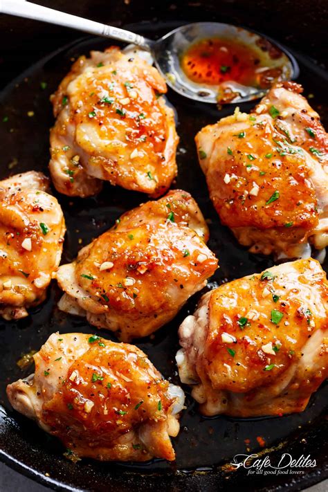 It's perfect for a quick weeknight these alternative ingredients will definitely provide addition flavorful, but for a quick and easy roast chicken, the recipes as is, is delicious! Easy Honey Garlic Chicken - Cafe Delites